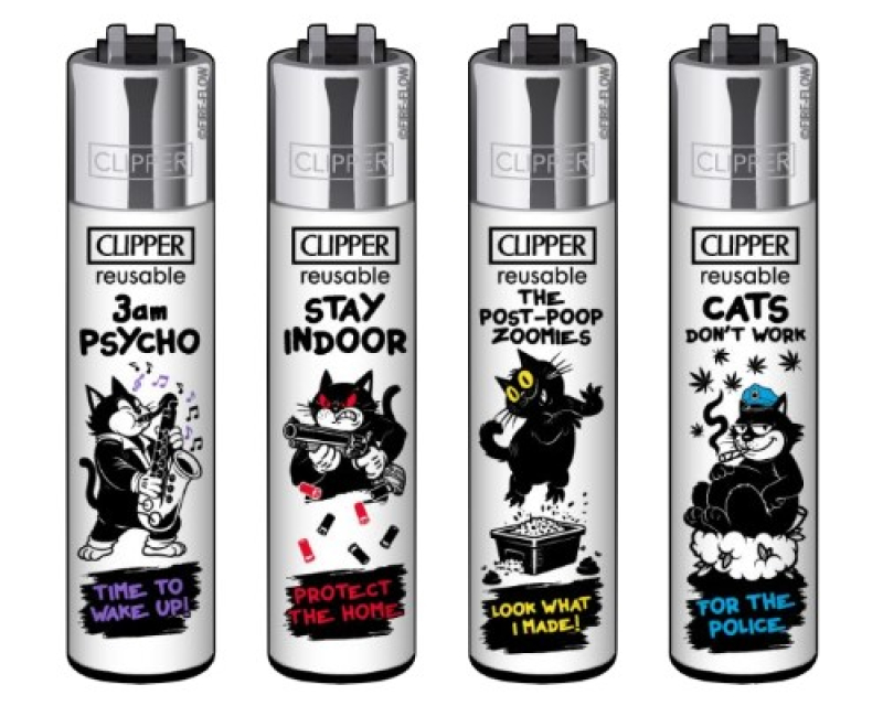 clipper-feuerzeuge-set-catz